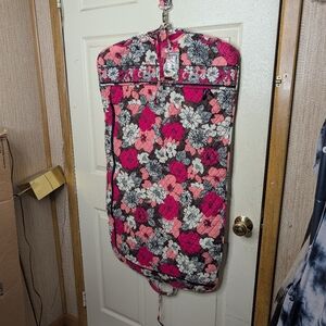 Vera Bradley Mocha Rouge (Retired Print) Garment Bag